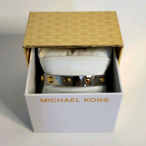 Michael Kors Cityscape Astor Mixed Metal Bracelet - Picture 4 of 5